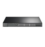 9351-TP-LINK TL-SG3428XMP switch Gestionado L2+ Gigabit Ethernet (10/100/1000) Energia sobre Ethernet (PoE) Negro