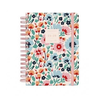 AGENDA ESCOLAR 2025 2026 MONIQUILLA E10 155X212 1DIA PAGINA DALIA FINOCAM 646020326