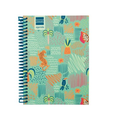 AGENDA ESCOLAR 2025 2026 DIVA 8º 120X164 SEMANA VISTA HORIZONTAL SELVA FINOCAM 536100626