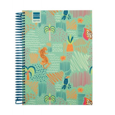 AGENDA ESCOLAR 2025 2026 DIVA 4º 155X212 1DIA PAGINA SELVA FINOCAM 536160626
