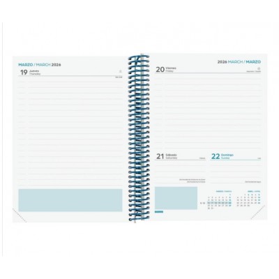 AGENDA ESCOLAR 2025 2026 DIVA 4º 155X212 1DIA PAGINA SELVA FINOCAM 536160626