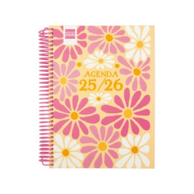 AGENDA ESCOLAR 2025 2026 DIVA 4º 155X212 1DIA PAGINA SPRING FINOCAM 536160426