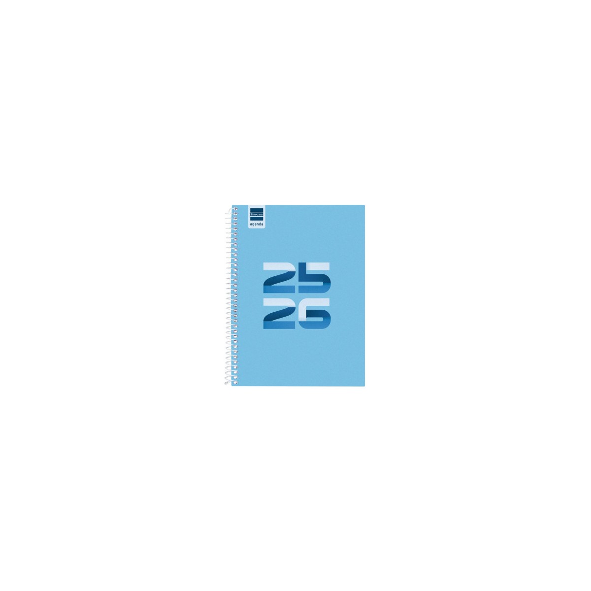AGENDA ESCOLAR 2025 2026 COOL 4º 155X212 SEMANA VISTA HORIZONTAL AZUL FINOCAM 645040126