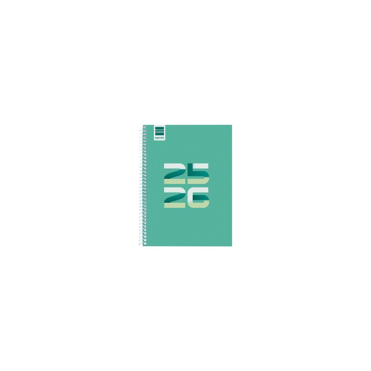 AGENDA ESCOLAR 2025 2026 COOL 4º 155X212 1DIA PAGINA VERDE FINOCAM 645060926