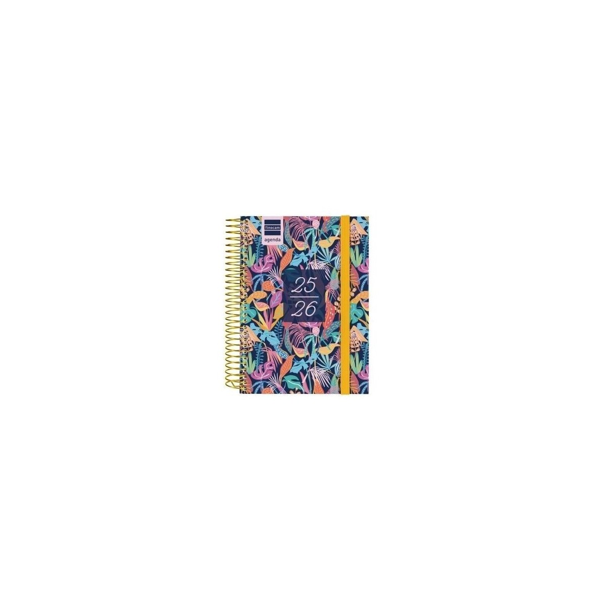 AGENDA ESCOLAR 2025 2026 SECUNDARIA 8º 120X164 1DIA PAGINA TROPICAL FINOCAM 634265026