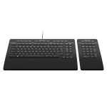 9557-3Dconnexion Keyboard Pro with Numpad teclado USB Negro