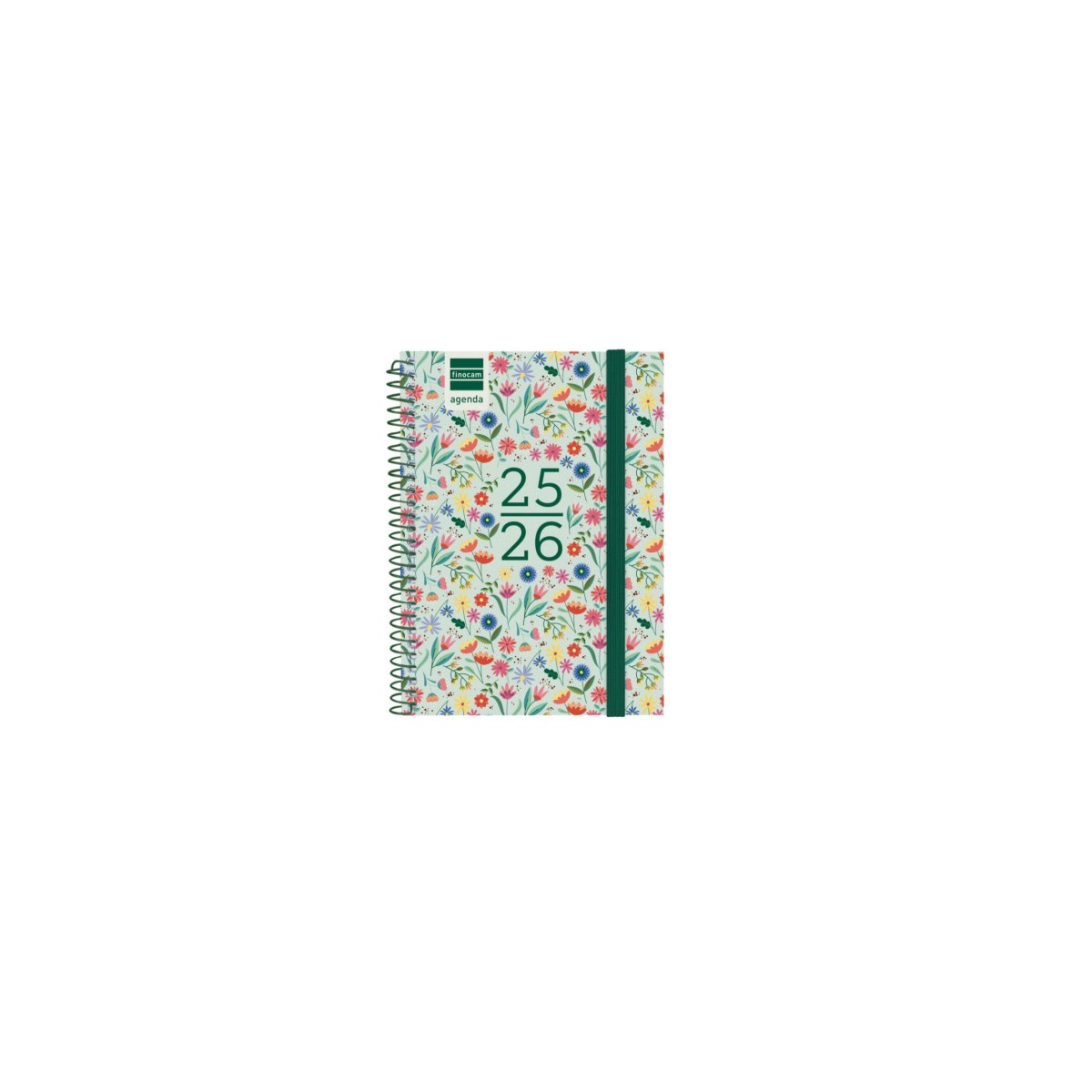 AGENDA ESCOLAR 2025 2026 SECUNDARIA 8º 120X164 SEMANA VISTA HORIZONTAL FIORI FINOCAM 634224926