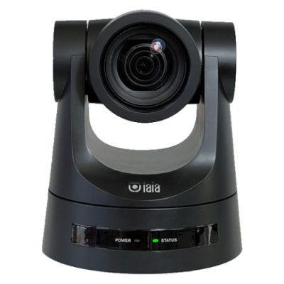 LAIA CUTE CTC 412 B CUTE 4K AI BLACK CaMARA PTZ 4K LENTE CON ZOOM oPTICO 12X USB 30 HDMI SDI Y LAN IA CON AUTOSEGUMIENTO COLOR 