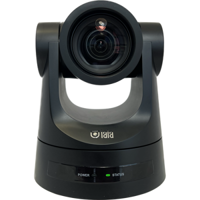 LAIA BROADCASTER BRC 412 B CaMARA PTZ 4K USB 30 HDMI SDI NDI LAN 12X CON SEGUIMIENTO COLOR NEGRO