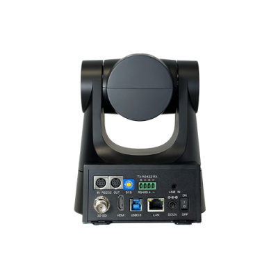 LAIA BROADCASTER BRC 412 B CaMARA PTZ 4K USB 30 HDMI SDI NDI LAN 12X CON SEGUIMIENTO COLOR NEGRO
