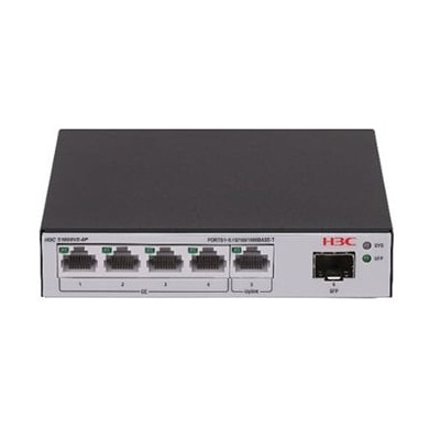 H3C LS 1600V2 6P GL switch Gestionado L2 Gigabit Ethernet 10 100 1000 Negro Gris