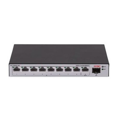H3C LS 1600V2 10P GL switch Gestionado Gigabit Ethernet 10 100 1000 Negro Gris