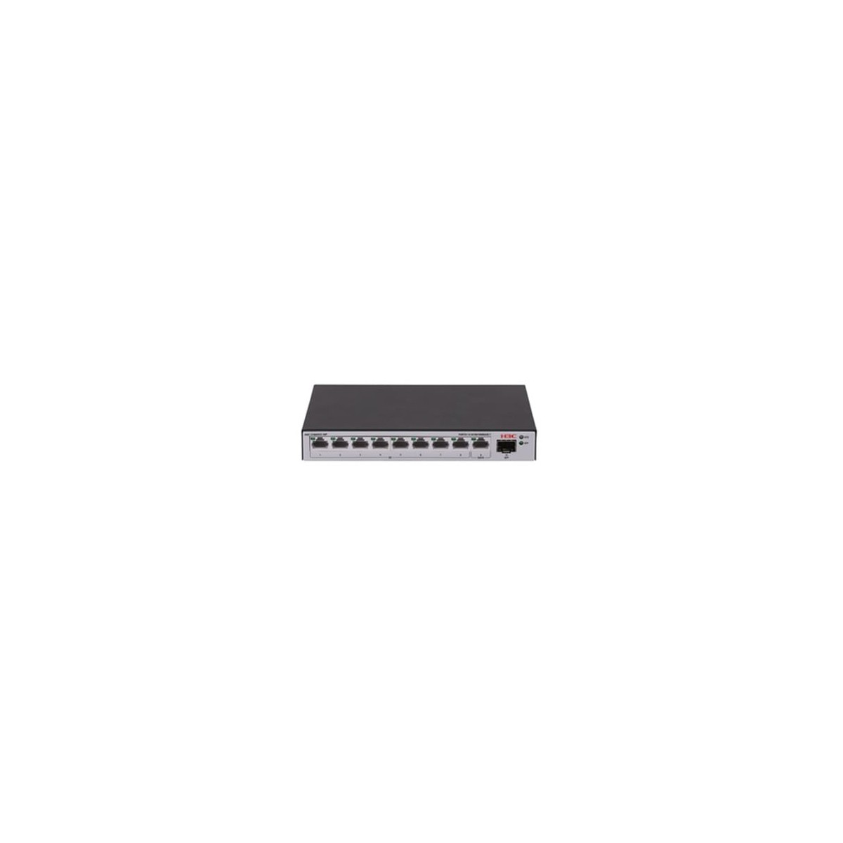 H3C LS 1600V2 10P GL switch Gestionado Gigabit Ethernet 10 100 1000 Negro Gris