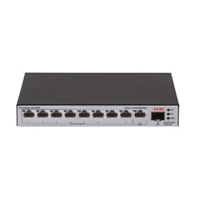 H3C LS 1600V2 10P HPWR GL switch Gestionado Gigabit Ethernet 10 100 1000 Energia sobre Ethernet PoE Gris Negro