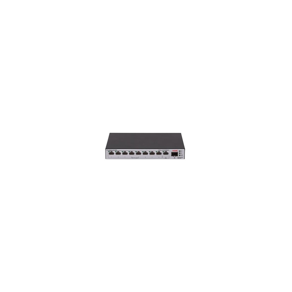 H3C LS 1600V2 10P HPWR GL switch Gestionado Gigabit Ethernet 10 100 1000 Energia sobre Ethernet PoE Gris Negro