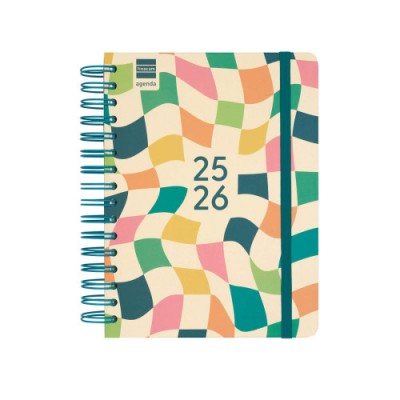 AGENDA ESCOLAR 2025 2026 CURSO COSMO 4º 155X212 1DIA PAGINA KAI FINOCAM 537070226