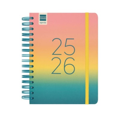 AGENDA ESCOLAR 2025 2026 CURSO COSMO 4º 155X212 1DIA PAGINA IRIS FINOCAM 537070326