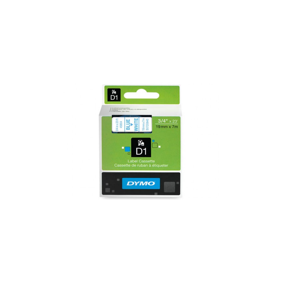 972-CINTA ROTULADORA D1 19MMX7M AZUL/BLANCO DYMO S0720840 972-CINTA ROTULADORA D1 19MMX7M AZUL/BLANCO DYMO S0720840