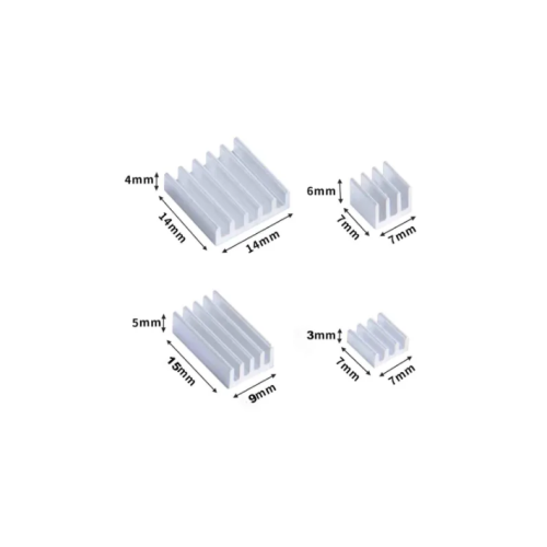 9729-RASPBERRY DISIPADOR, PACK COMPATIBLE PI 4