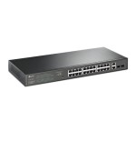 9736-TP-LINK TL-SG1428PE switch Gestionado Gigabit Ethernet (10/100/1000) Energia sobre Ethernet (PoE) 1U Negro