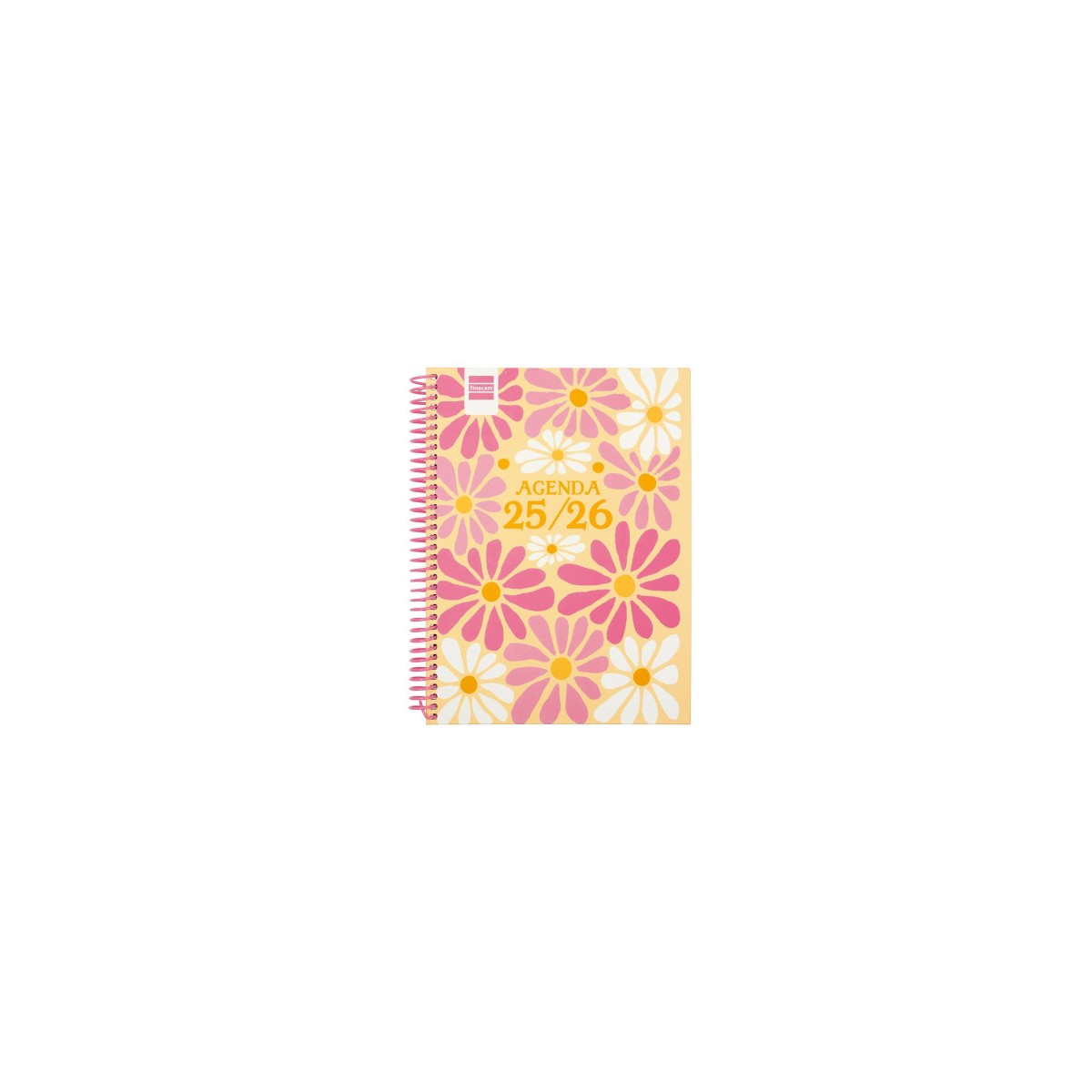 AGENDA ESCOLAR 2025 2026 DIVA 4º 155X212 SEMANA VISTA HORIZONTAL SPRING FINOCAM 536140426