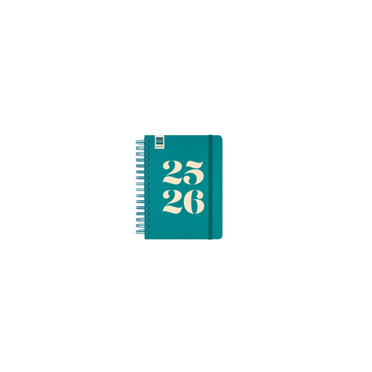 AGENDA ESCOLAR 2025 2026 CURSO COSMO 4º 155X212 1DIA PAGINA AQUA FINOCAM 537070426