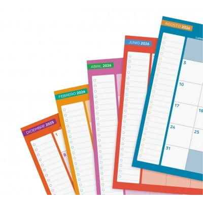 AGENDA ESCOLAR 2025 2026 CURSO COSMO 4º 155X212 1DIA PAGINA AQUA FINOCAM 537070426