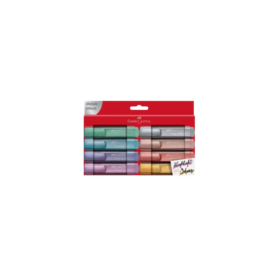 9782-PACK 8 MARCADORES TEXTLINER 1546 FABER CASTELL 154689 9782-PACK 8 MARCADORES TEXTLINER 1546 FABER CASTELL 154689
