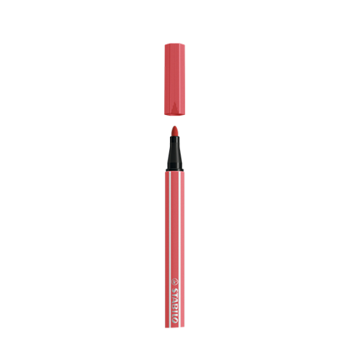 9828-ROTULADOR PUNTA FIBRA MEDIA 1MM. PEN 68 ROJO OXIDO STABILO 68/47