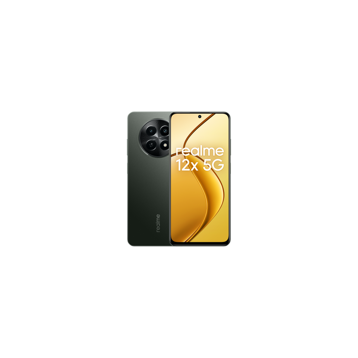 realme 12 12x 5G 169 cm 667 SIM doble Android 14 USB Tipo C 6 GB 128 GB 5000 mAh Negro
