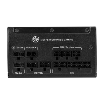 MSI MPG A1000GS PCIE5 unidad de fuente de alimentacion 1000 W 24 pin ATX ATX Negro