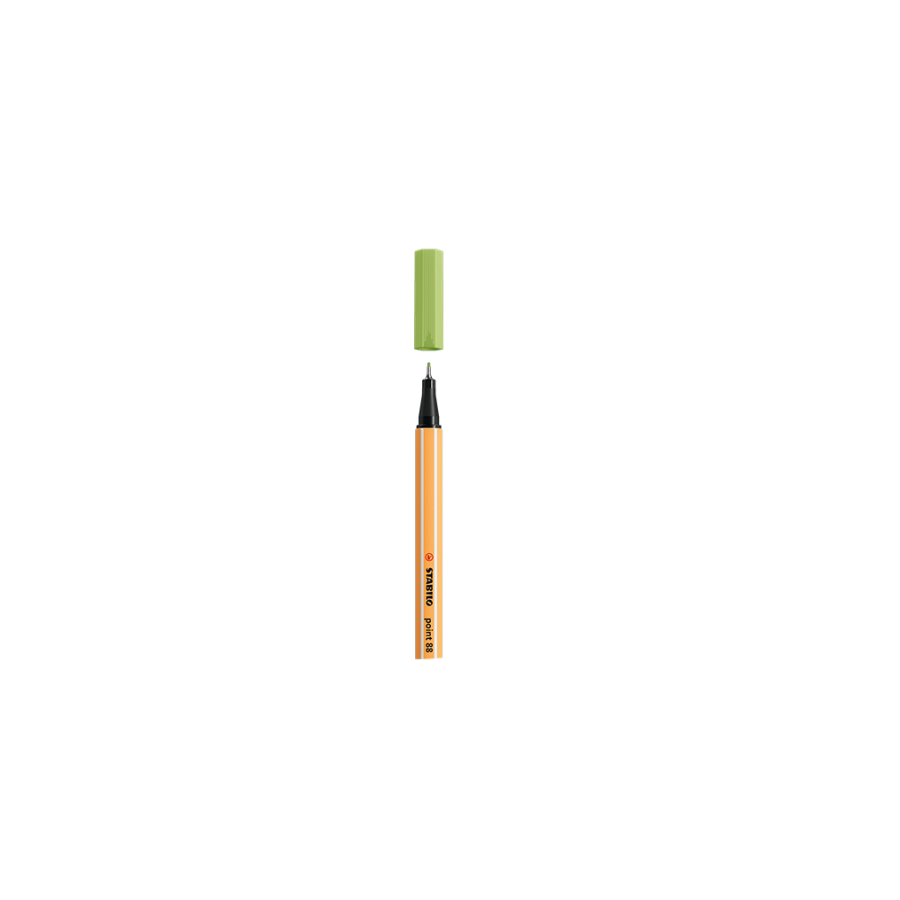 9836-ROTULADOR PUNTA FINA POINT 88 0.4MM PISTACHO STABILO 88/34