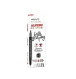 9937-ESTUCHE 6 ROTULADORES CALLYGRAPHY DOBLE PUNTA TONOS GRISES COLOR EXPERIENCE ALPINO AR001040